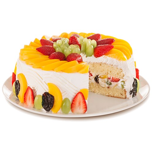 bolo de frutas