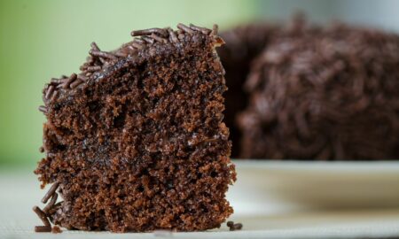 bolo de chocolate fofinho