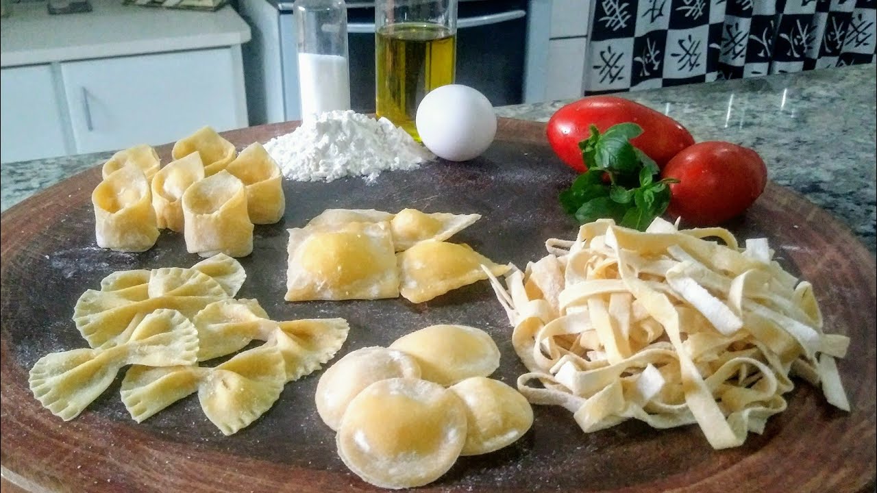 como fazer macarrão em casa