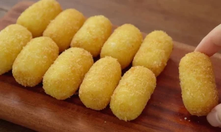 croquete-de-bacon fácil e delicioso