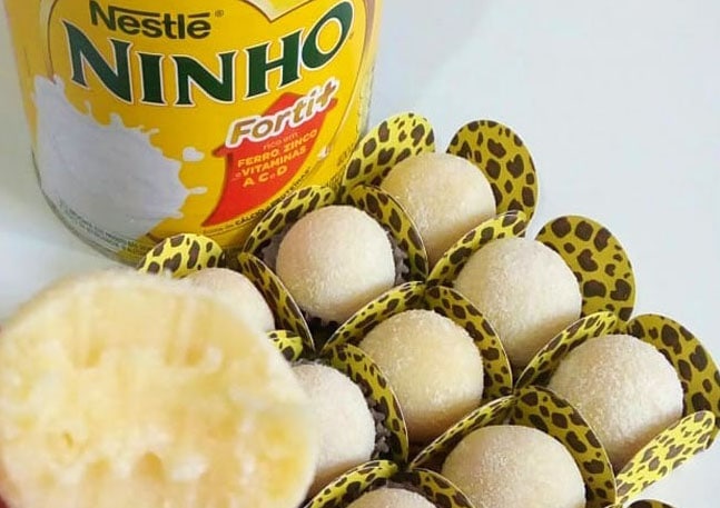 brigadeiro de leite ninho