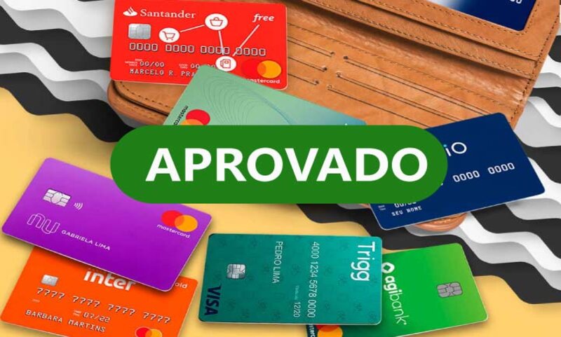 cartões de crédito com aprovação imediata