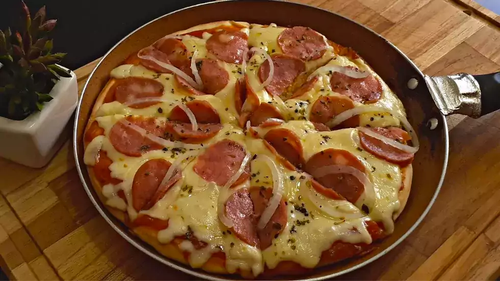 Pizza de Frigideira