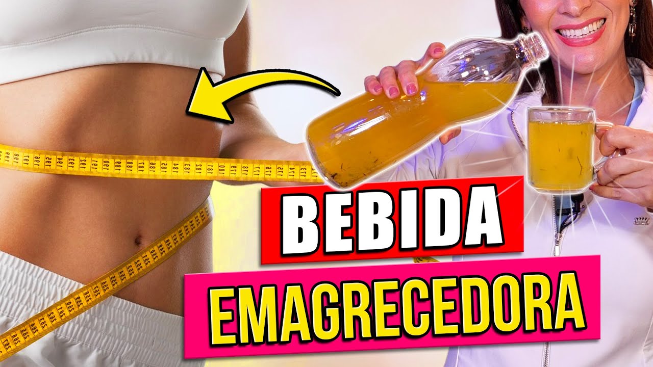 Bebida Emagrecedora: DESINCHA e DESINTOXICA rápido