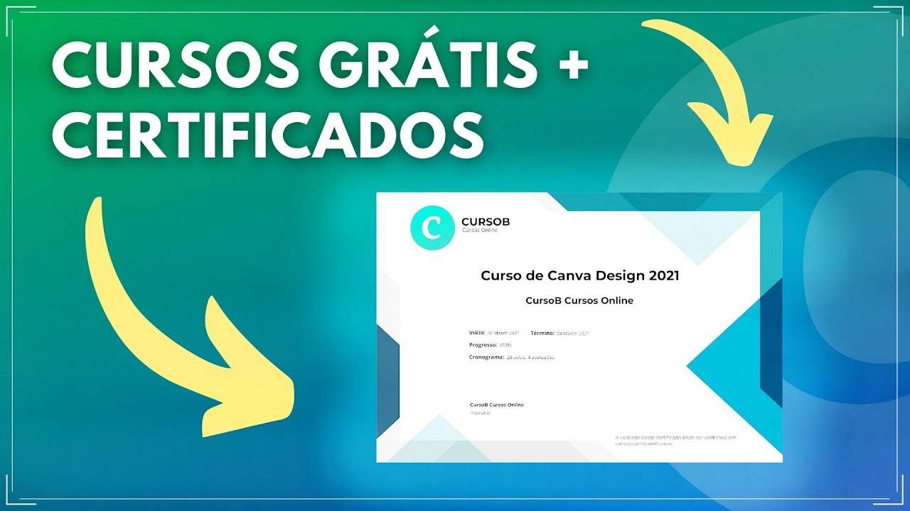 22 Cursos Online Gratuitos com Certificado Grátis