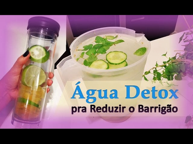 Água Detox: Como Enxugar até 4kg em Uma Semana e Perder Barriga