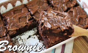 Como Fazer um Delicioso Brownie de Chocolate