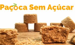 Paçoca caseira sem açúcar, diet e fit: Para comer sem culpa e sem sair da dieta