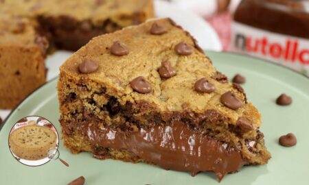 Como Fazer uma Deliciosa Torte Cookie Recheada com Nutella