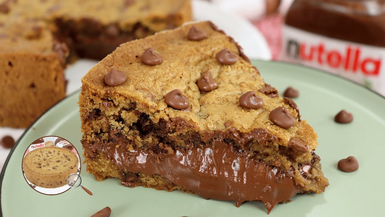 Como Fazer uma Deliciosa Torte Cookie Recheada com Nutella